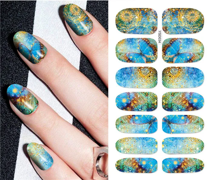 

Наклейки для ногтей, декоративные, звезда, бабочка, слайдер, наклейки для переноса воды, маникюрный лак, аксессуары для творчества, лак, фоль...