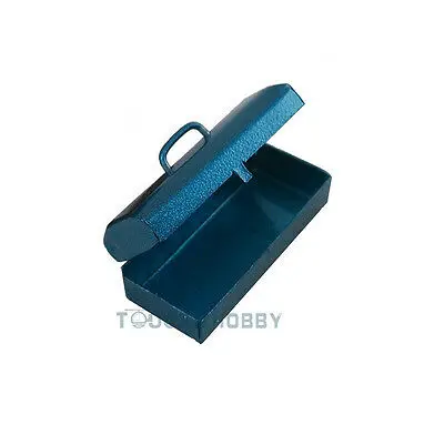 

1/10 RC Crawler Car Blue Metal Tools Box Accessory TH01422-SMT4