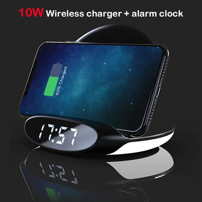 10 Вт Быстрое беспроводное зарядное устройство QI держатель для телефона