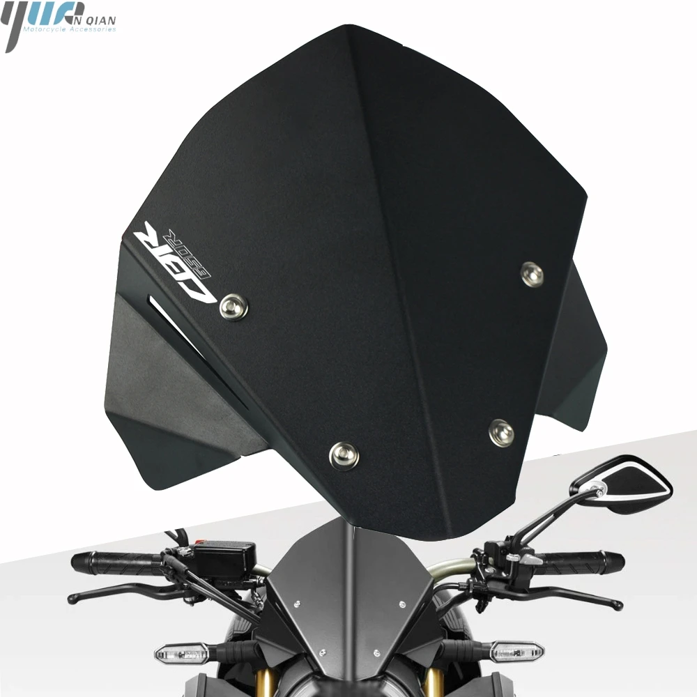 Мотоцикл алюминиевого комплекта дефлектор лобового лобовое стекло