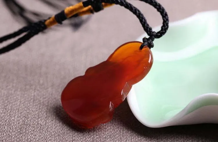 Colar pengte de buda guanyin натуральный защищенный красный цвет кальдения joias finas para homens e