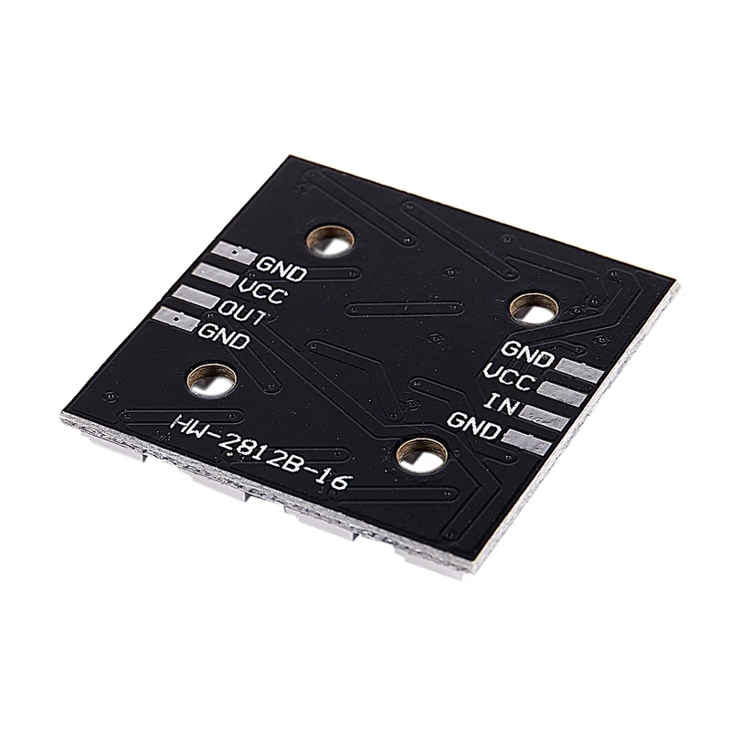 WS2812B 16 бит 4*4 Full Цвет 5050 RGB светодиодный светильник Панель источник модуль для