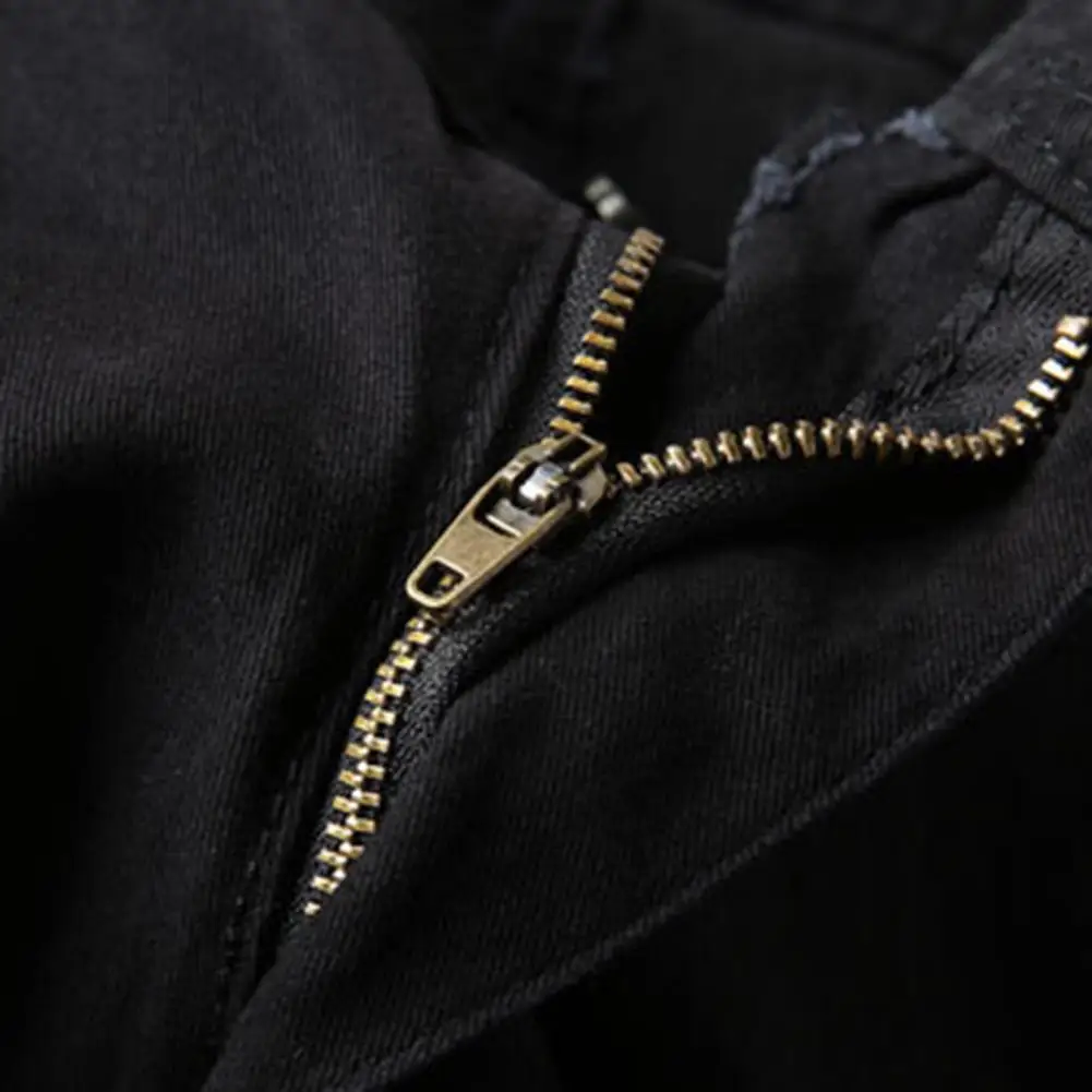 

Summer New Style Foreign Trade Pure Cotton Workwear Shorts Men Solid Color Multi-pockets Straight-Cut Casual Pants ropa hombre