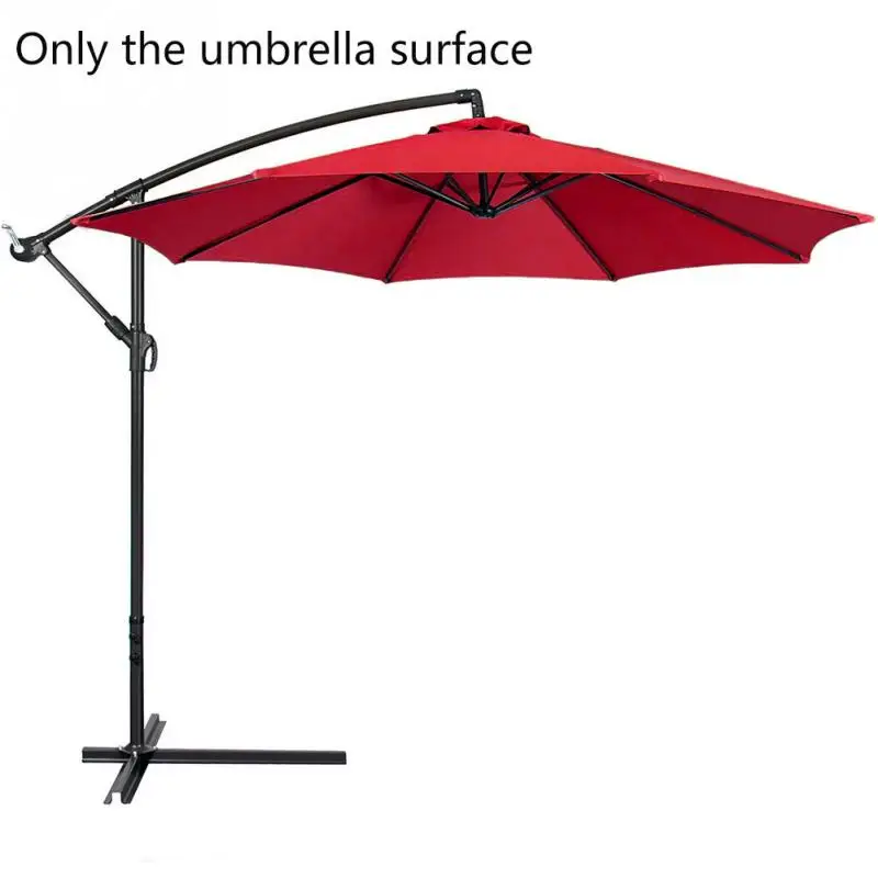 

Polyester Replacement Cover Parasol Canopy Sun Umbrella Keep Cool For Patio Household Outdoor Umbrella Rainproof Fabric