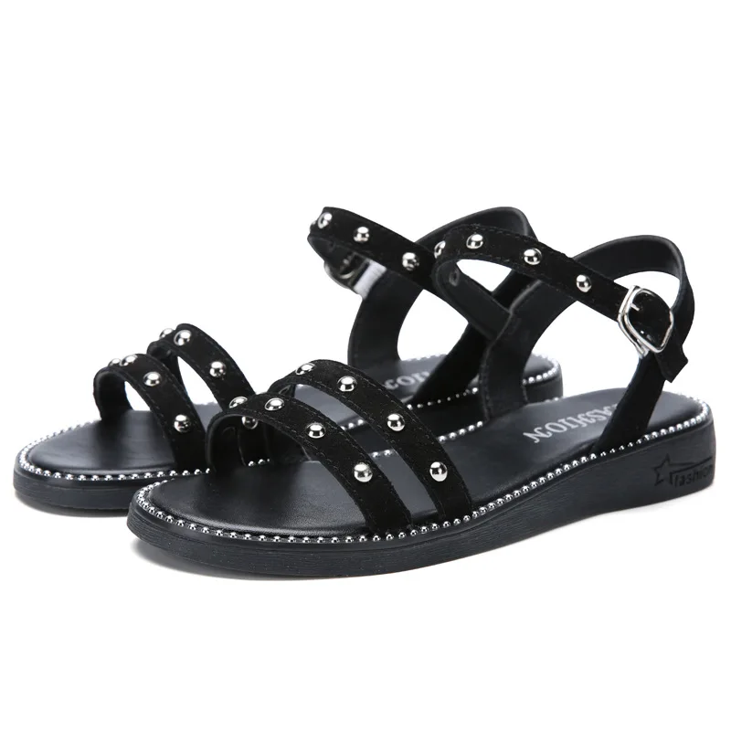 

PU Women Sandals Summer Women Sandals Wedges Fish Mouth Sandal 2021 Woman Open Toe Buckle Women Platform Footwear Plus Size