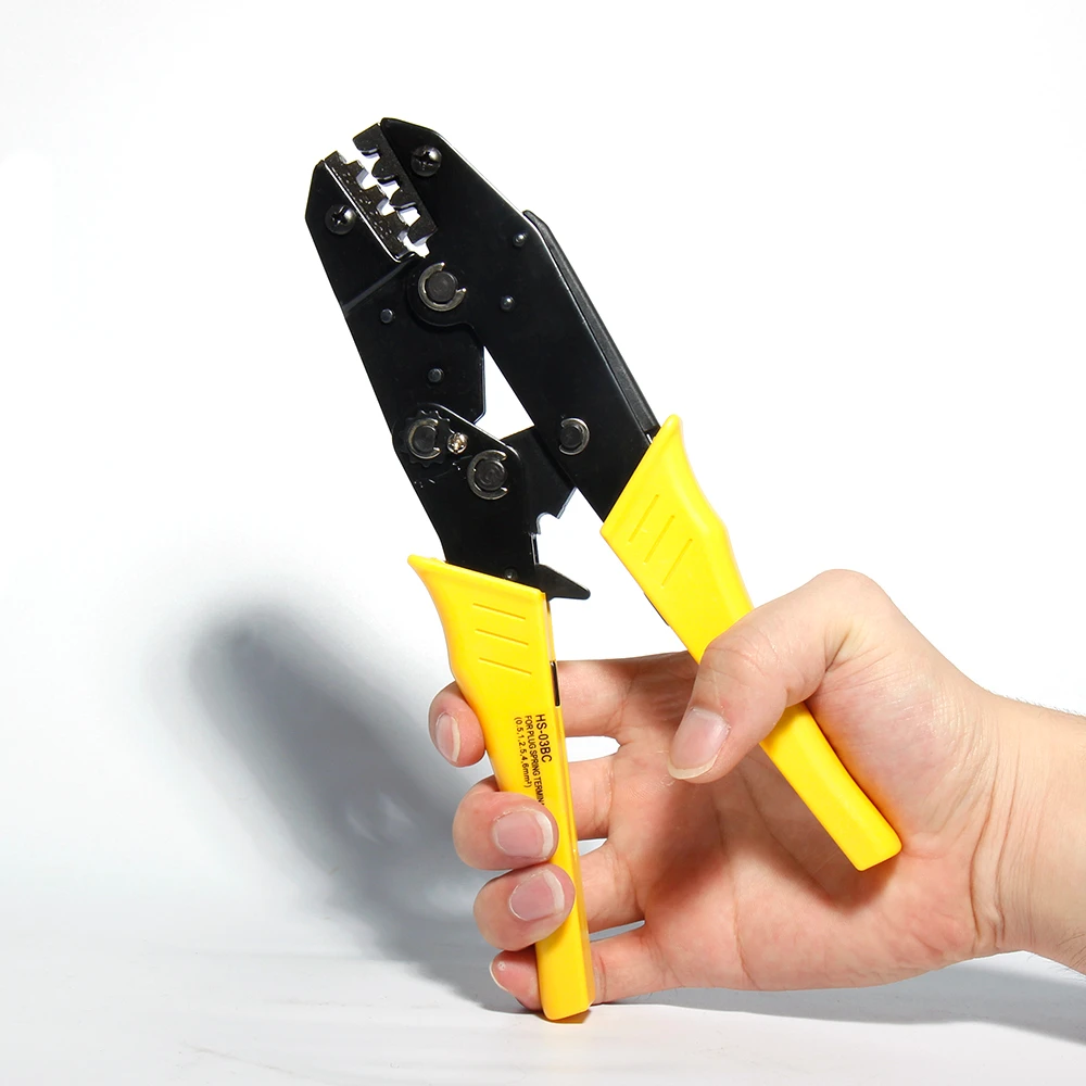 Обжимные клещи HS-03BC Зажимная крышка коаксиальный инструменты USB-кабель с вилкой