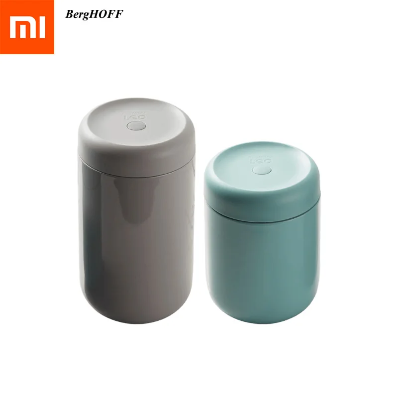 Xiaomi Mijia BergHOFF бак для консервации тепла пищевой 304 из нержавеющей стали высокая эффективность изоляции многоцелевой мини-бак