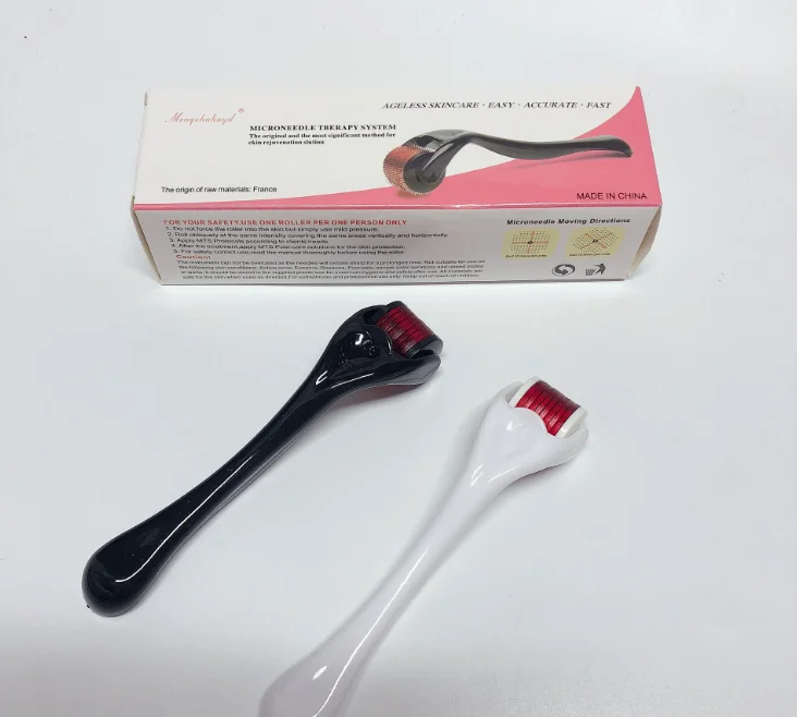 

540 Micro Needle Roller Pen Microneedling Needles Length Microniddle Roller Mesoscooter For Face Beauty Skin Care Anti Hair Loss