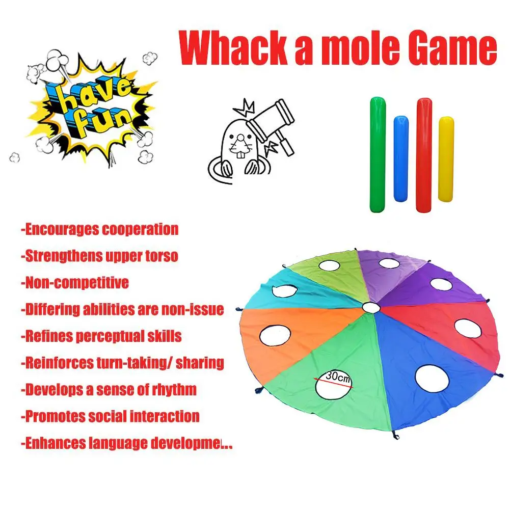 Детский парашют для раннего развития оборудование обучения родителей и детей