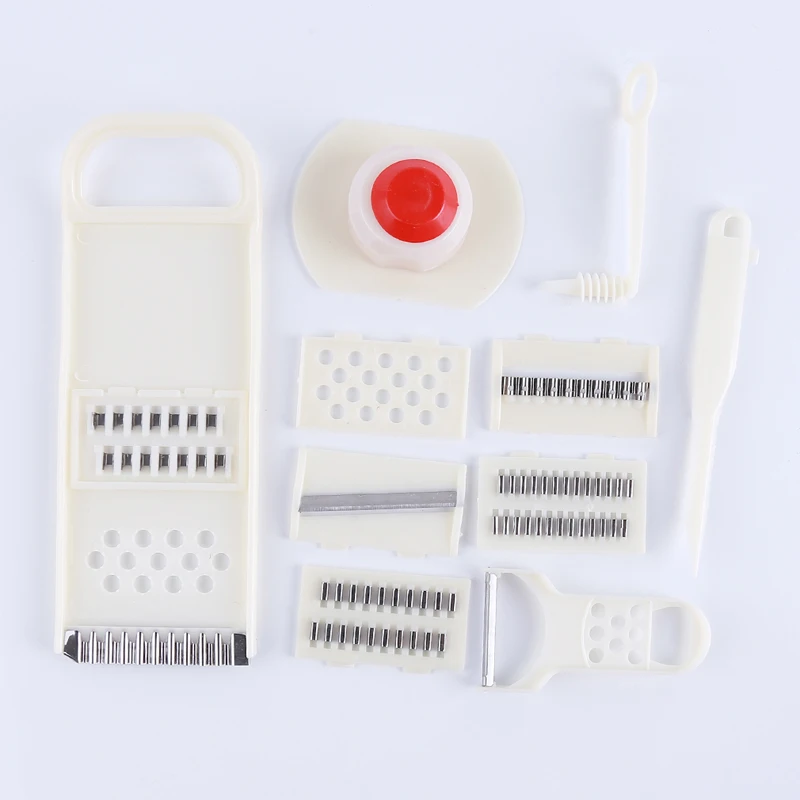 11 шт./компл. многофункциональный измельчитель фруктов и овощей Овощечистка