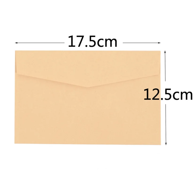 Конверты бумажные белая черная крафт-бумага пустые классические для свадебного