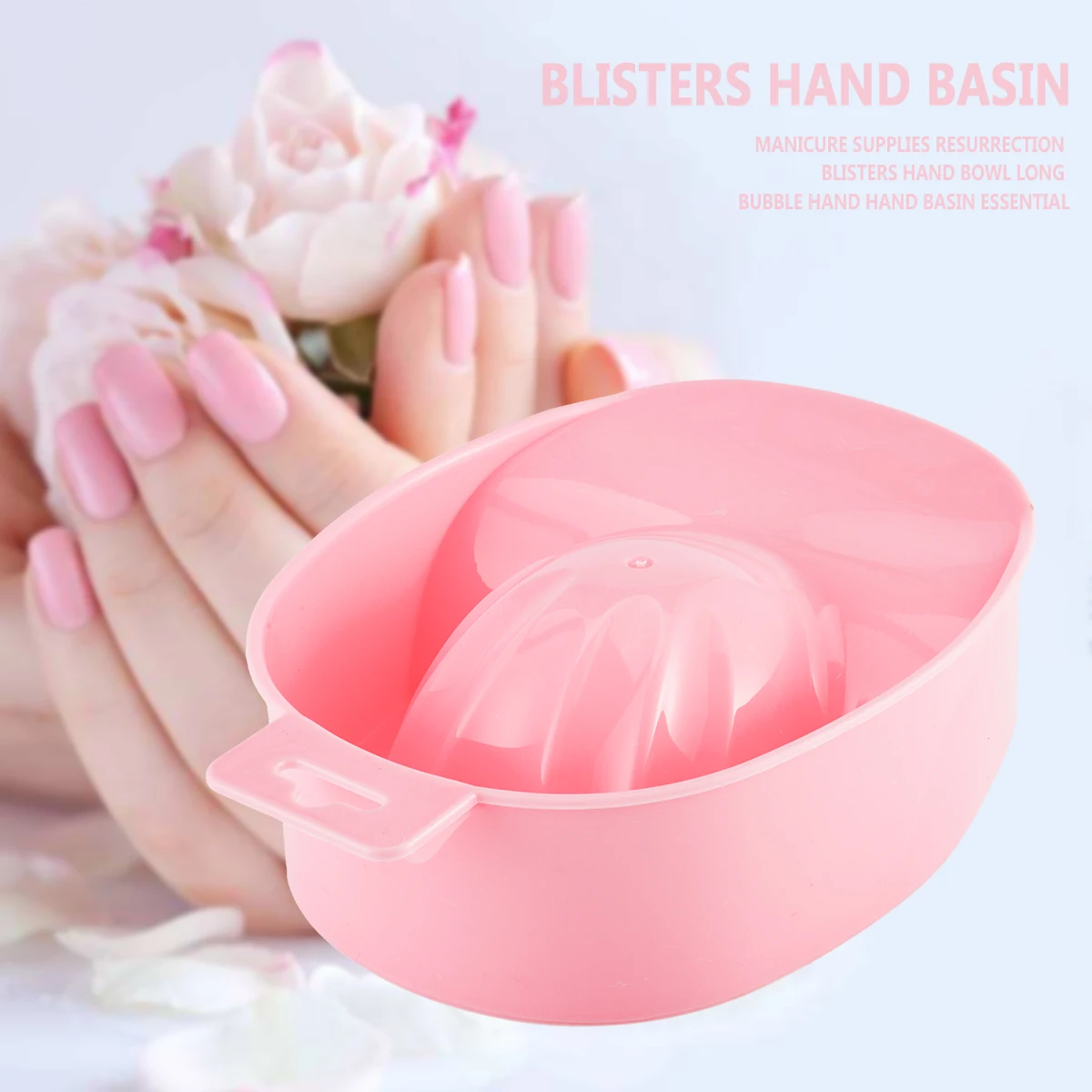 

1pc Nail Art Hand Wash Remover Soak Bowl DIY Salon Nail Spa Bath Treatment Manicure Tools Nail Supplies for Professionals