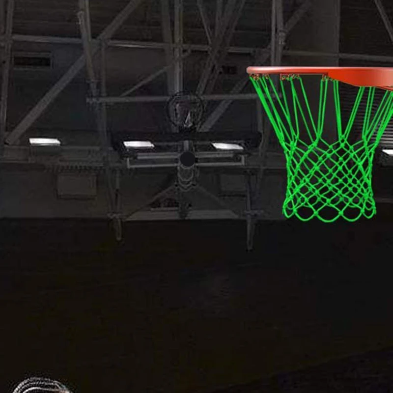 

New Sale Light Up Basketball Hoop Kit Outdoor Basketball and Glow in The Dark Basketball Net Size 7- Night Basketball Sports