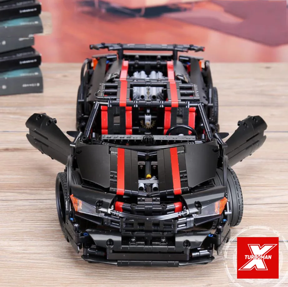 

Technical Super Sports Car Moc Building Block 2015 Assassin X19 Assemble Model Vehicle Steam Bricks Supercar Toys For Gifts