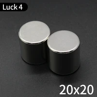 125pcs round magnet 20x20 mm n35 ndfeb permanent magnet super powerful cylindrical neodymium magnet imanes de neodimio 2020