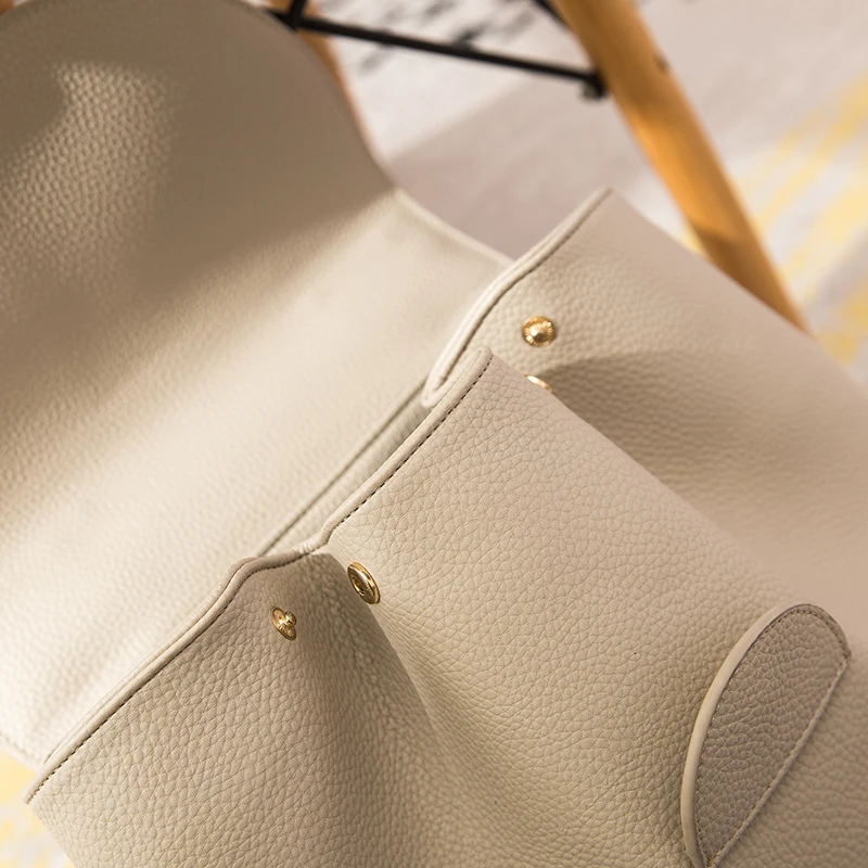 Women Bucket Bags Luxury Designer Crossbody for Big Leather Handbags French Style Weekend Bag Tote 2019 |