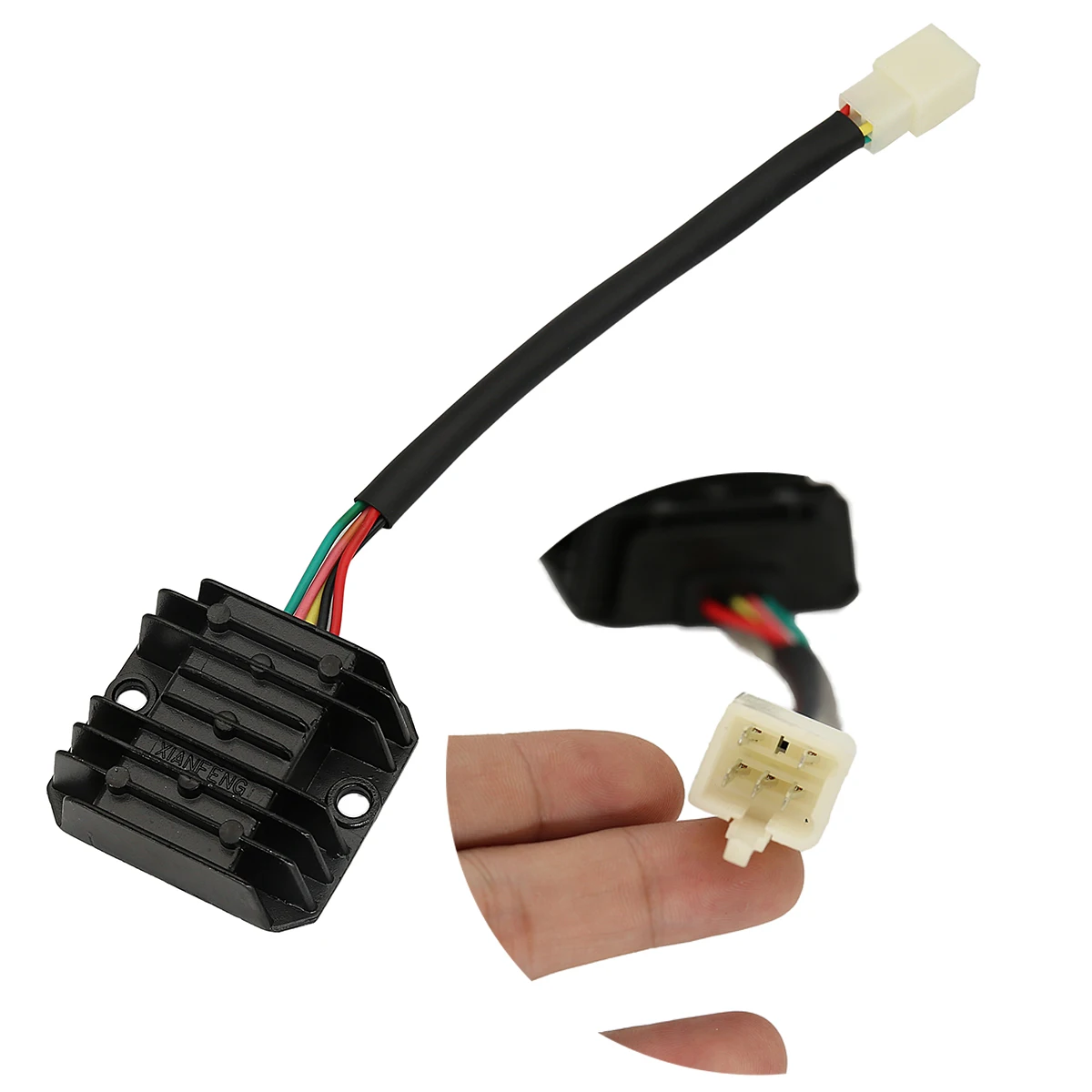 

5 Wires Voltage Regulator Rectifier Motorcycle Boat Motor Mercury ATV GY6 50 150cc Scooter Moped JCL NST TAOTAO