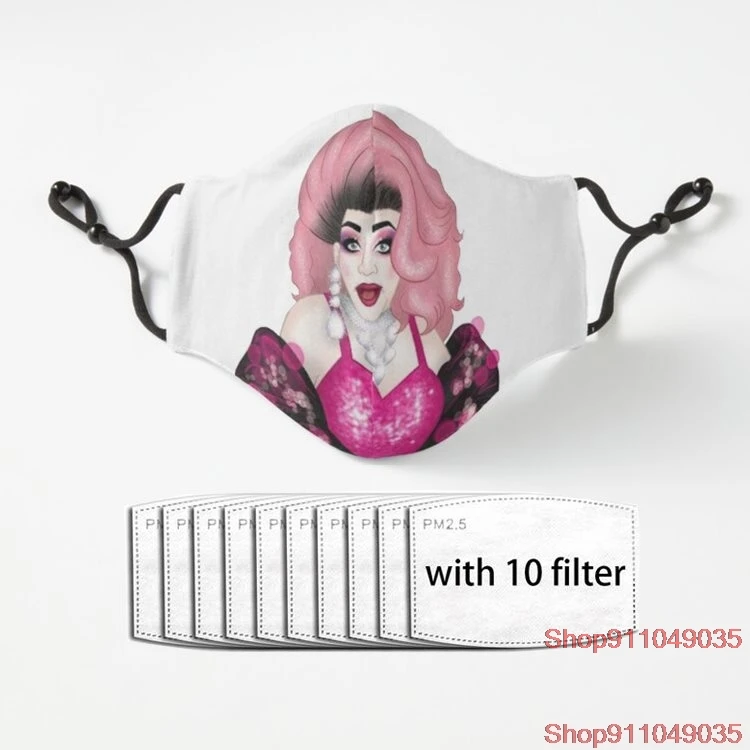

Miss Lily Minogue The Fabulous New Protective Kid Mask Washable Clear Face Mask Cute Hanging Ear Mask Outdoor Riding Mask