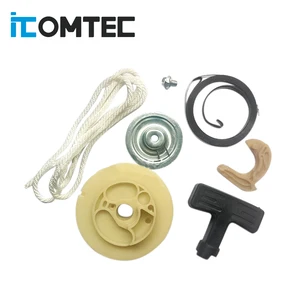 Запчасти для бензинового генератора 800 Вт ET950 ET650, запасные части для стартера, сумка, трос, ручка, набор пластин