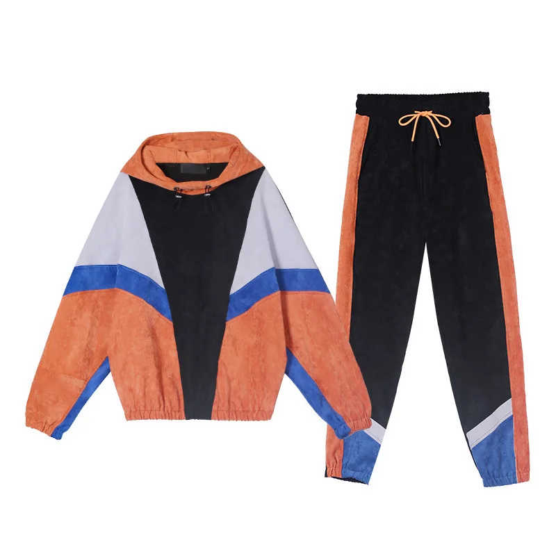 

Max LuLu 2019 Autumn Korean Fashion Two Pieces Set Ladies Tracksuit Womens Vintage Hooded Tops And Pants Plus Size Club Outfits