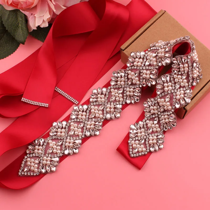 

YJWSXF женский ремень, ремень с кристаллами, аксессуары для свадебных платьев, ремень для невесты, свадебные принадлежности
