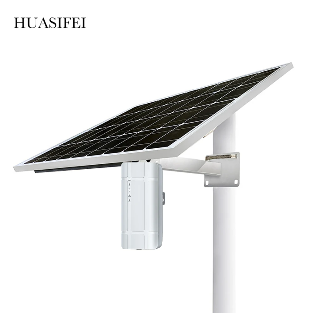 HUASIFEI New Wireless Wifi 4G Router with Solar Power SIM Card Slot Waterproof 4G Lte Router Wireless 4G solar power router