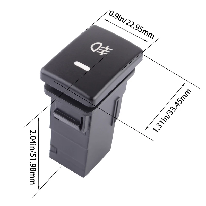 SPEEDWOW передний переключатель противотуманной фары с кабелем салона автомобиля