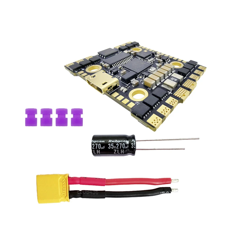 

F4120 AIO 35A 3-6S 20x20mm Flight Controller with FE200T 5.8G 40CH VTX for FPV Racing Drone Multicopter RC Spare Parts