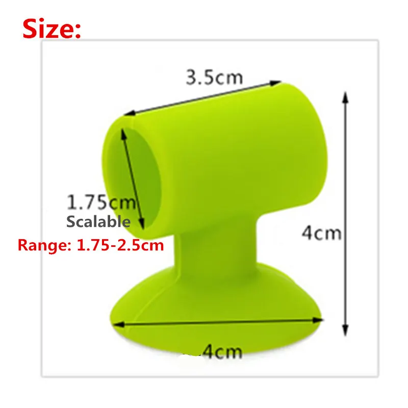 Силиконовый материал всасывания тип стены анти-столкновения pad немой дверной