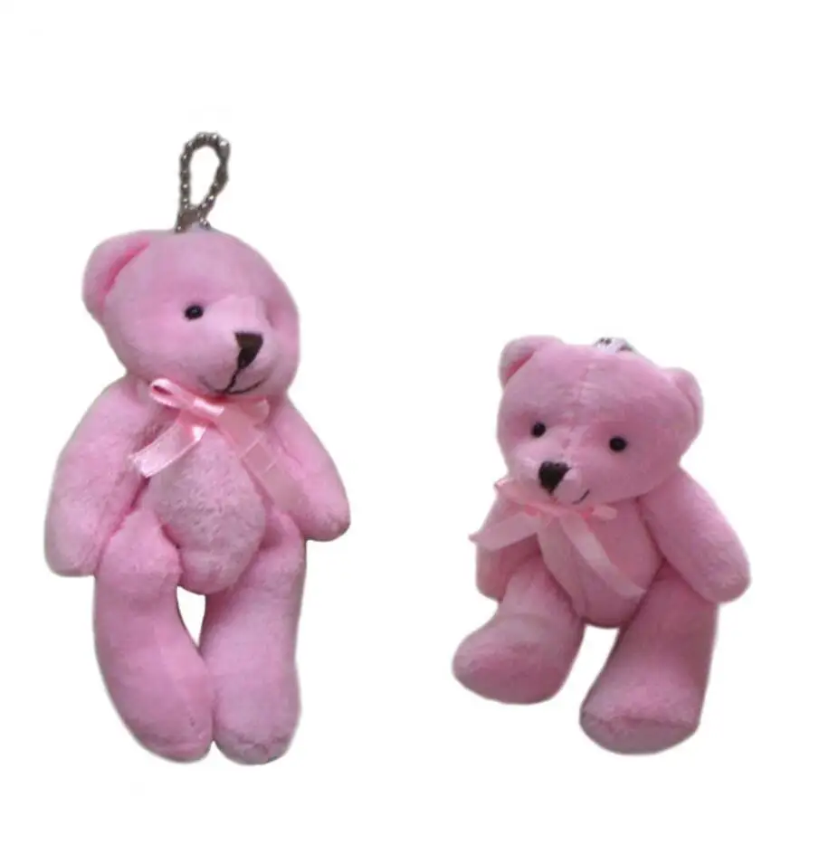 Бесплатная доставка 40 шт./лот свадебные украшения плюшевый медведь кукла