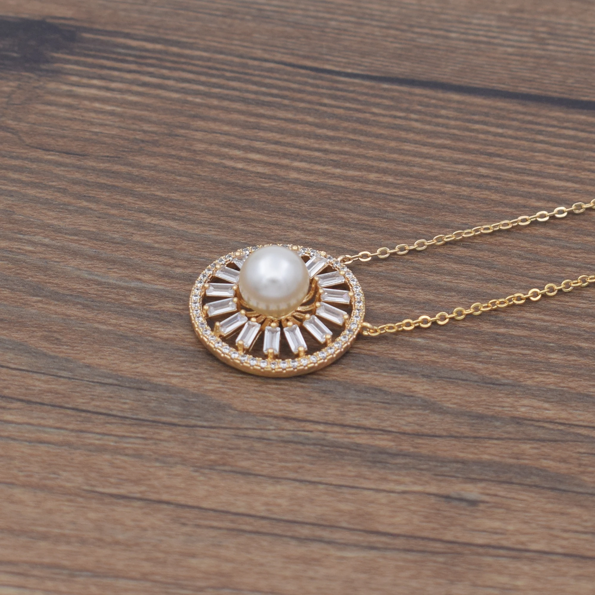 Модное ожерелье Изысканное жемчужное колье Длинное и кулон ювелирные изделия