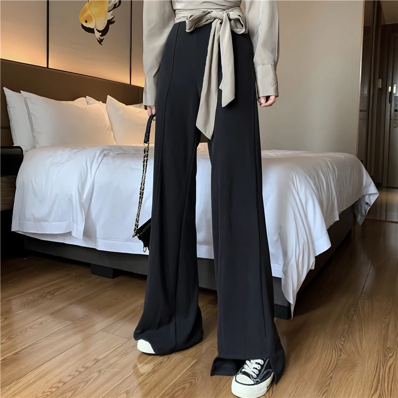 2019 осенние женские топы завязанный Галстук рубашка с длинными рукавами