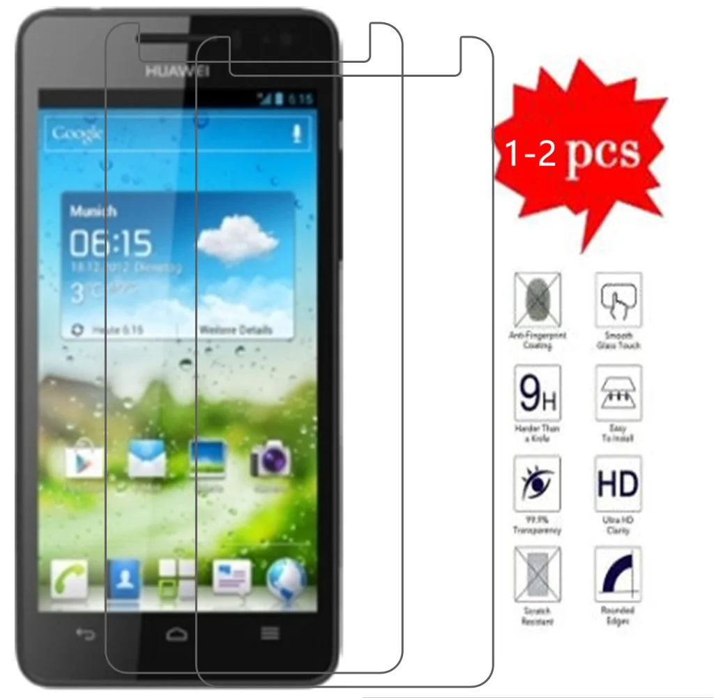 Закаленное стекло для Huawei Ascend G615 Защита экрана защита защитная пленка