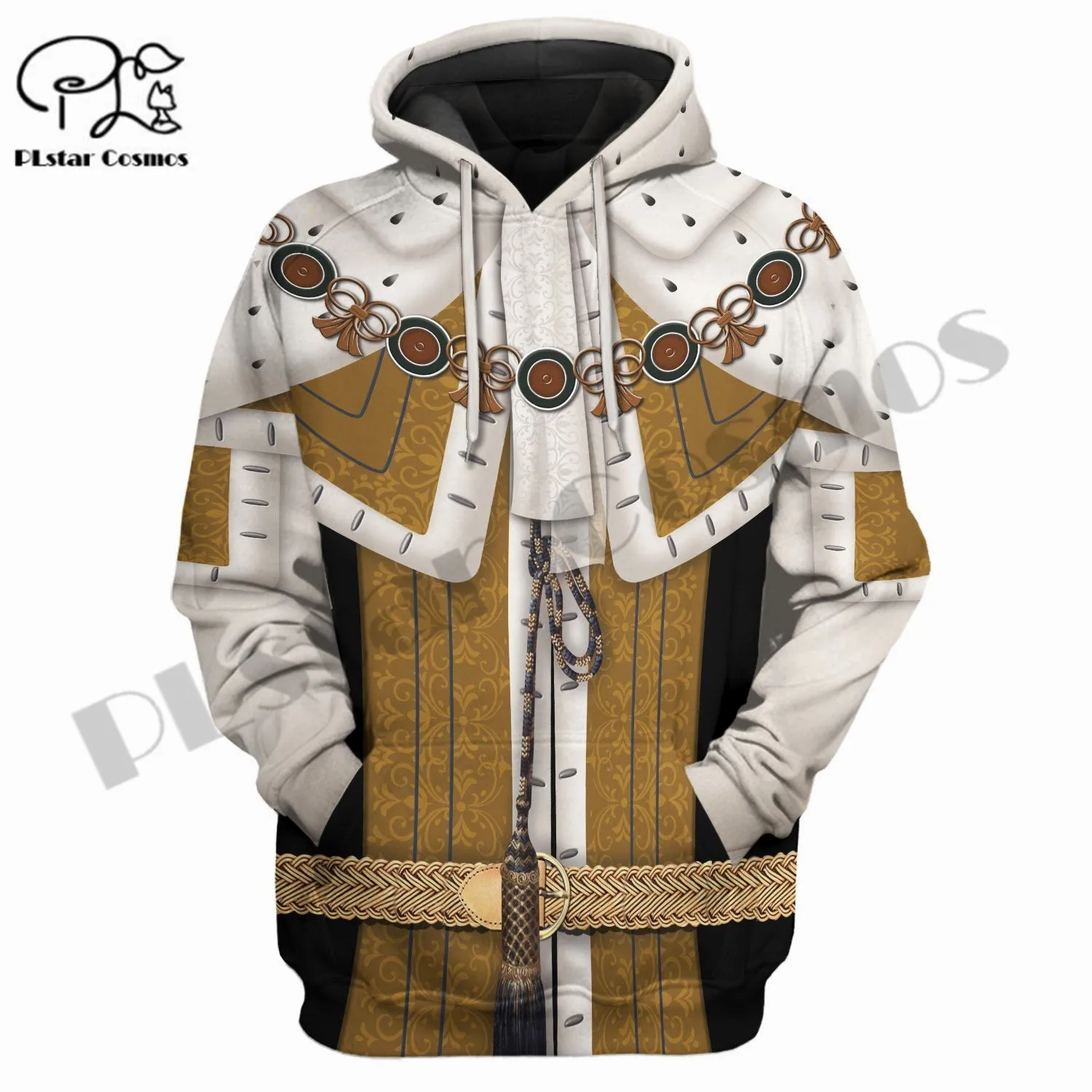 

PLstar Cosmos 3Dprint Newest Warrior Knight Cosplay Art Harajuku Streetwear Funny Unique Awsome Casual Hoodies/Sweatshirt/Zip 18