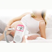 fetal doppler detector pocket portable household pregnant baby ultrasound heartbeat sound monitor no radiation stethoscope