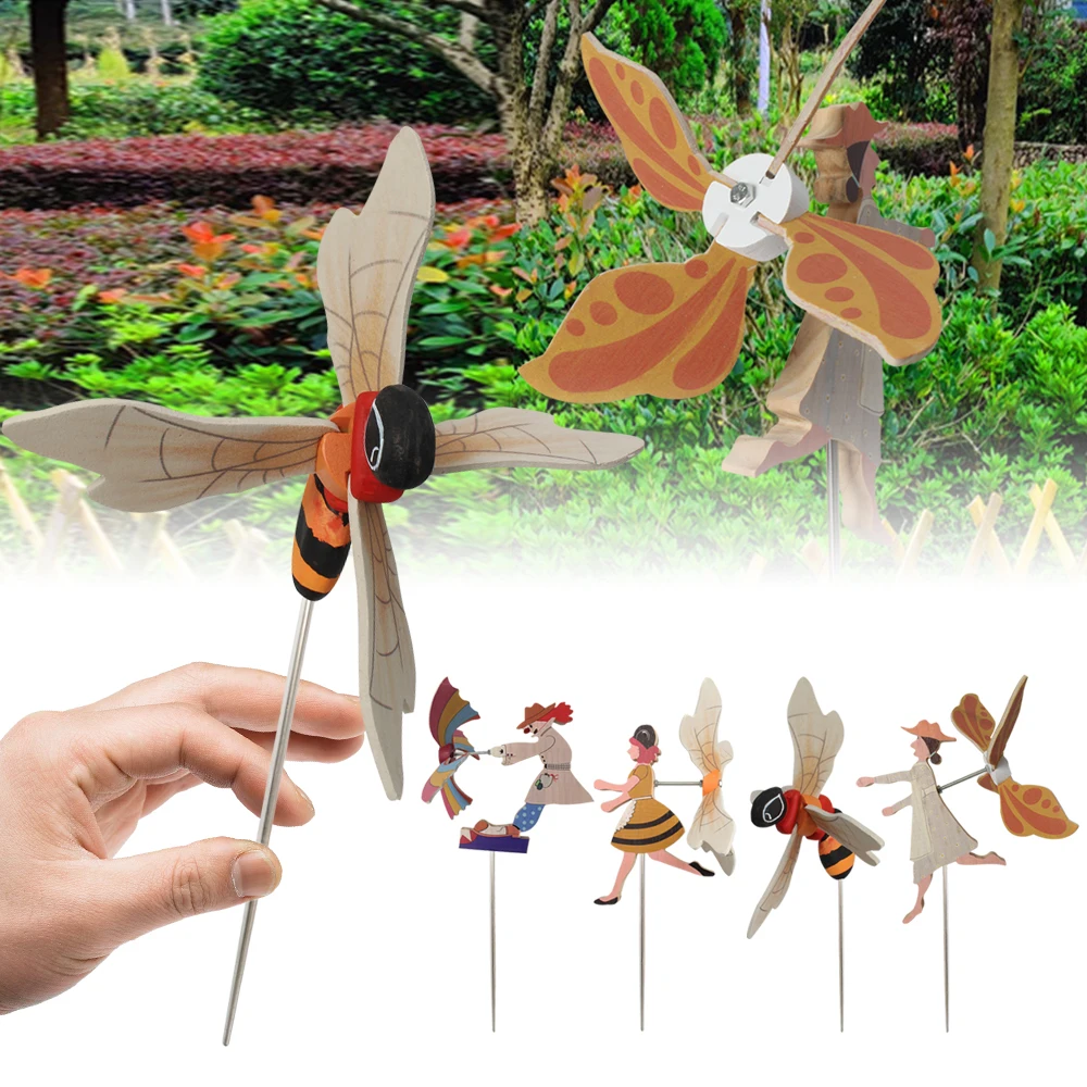 

Whirligig Asuka Clown Series Garden Decoration Wind Spinner Windmill Whirly Parrots Yard Garden Lawn Decor