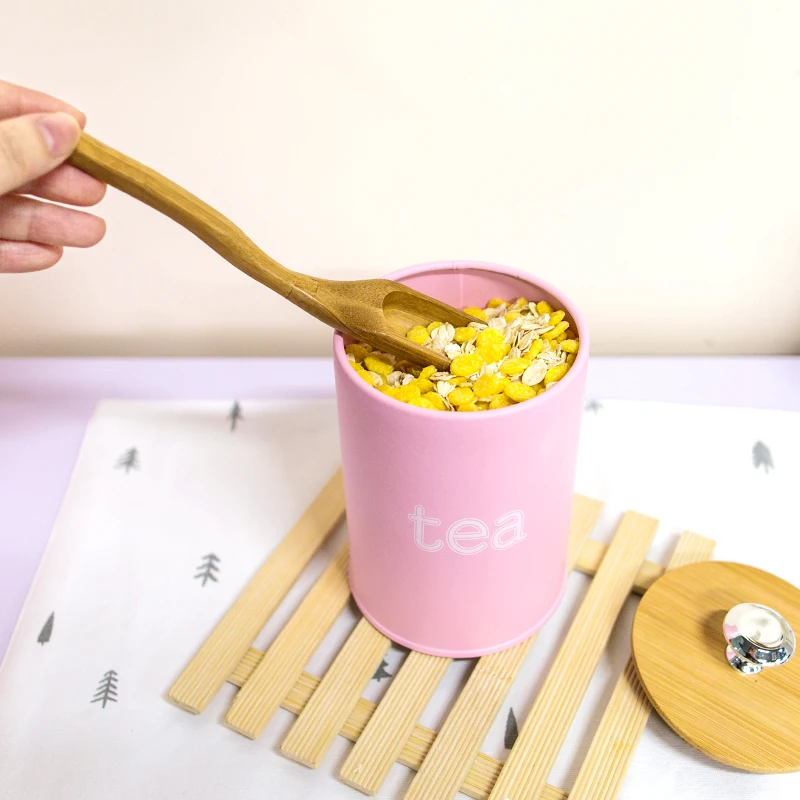 Бамбуковая Крышка герметичная Makaron чай кофе кондитерские изделия молочный