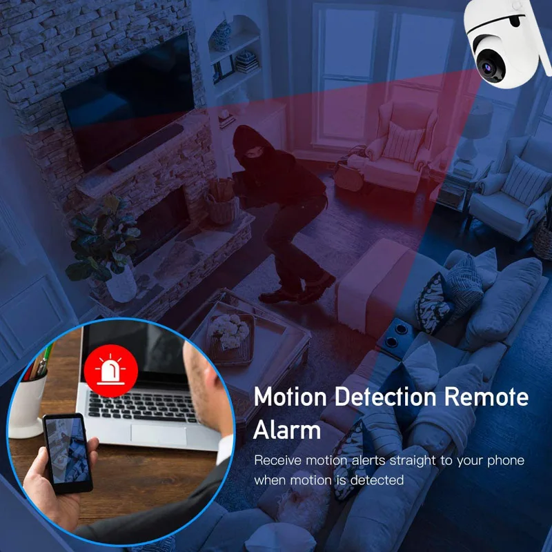 

HD 1080P Indoor WiFi Camera Smart Home Security Surveillance IP Camera CCTV 360 PTZ Monitor Baby / Pet / Nanny 720P Wi Fi Cam