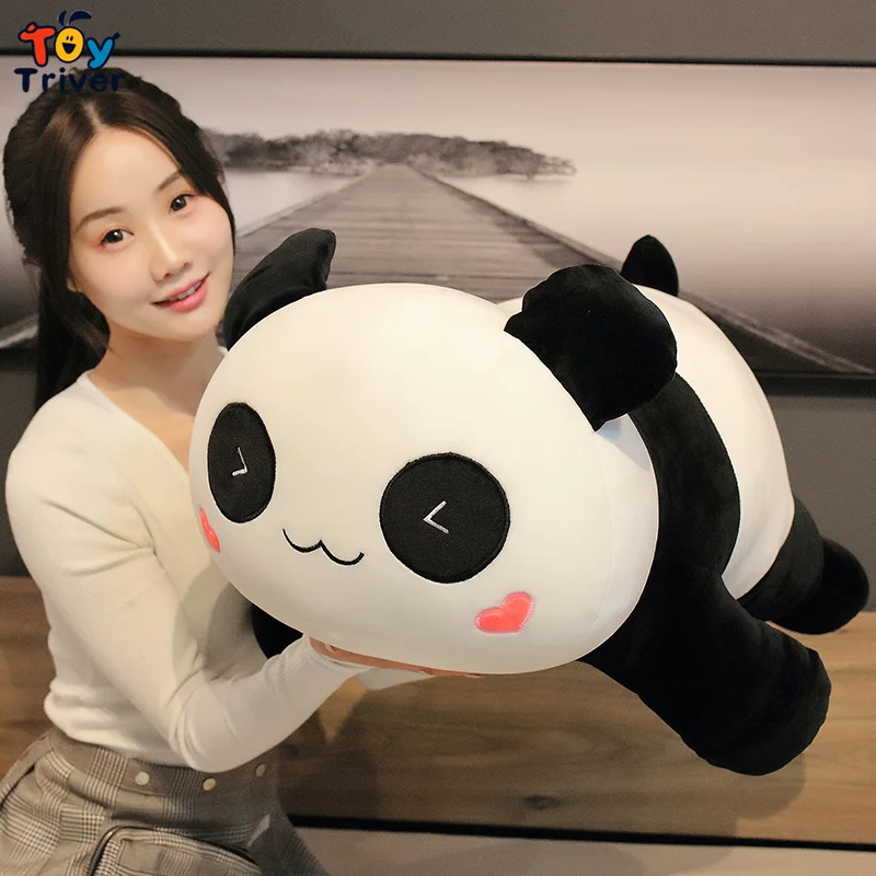 

Kawaii Panda Plush Toy Triver Stuffed Animals Doll Sofa Pillow Cushion Infant Baby Kids Children Girls Boys Toys Gift Home Decor