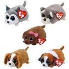 10 см Ty Teeny Tys блестящие большие глаза собака мопс щенок плюшевая игрушка милые мягкие набивные животные кукла детские игрушки рождественские подарки для детей