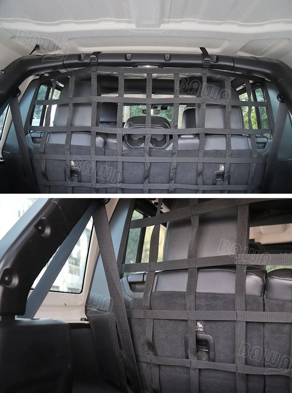 BAWA Автомобильный багажник грузовая защитная сетка аксессуары для Jeep Wrangler JK JL 2007- разделительная ПЭТ изоляционная сетка