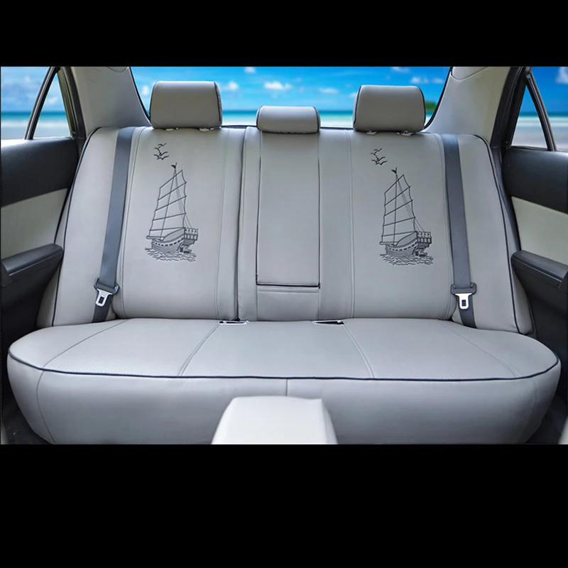 AutoDecorun чехлы для сидений автомобилей из искусственной кожи на заказ VW Volkswagen Scirocco