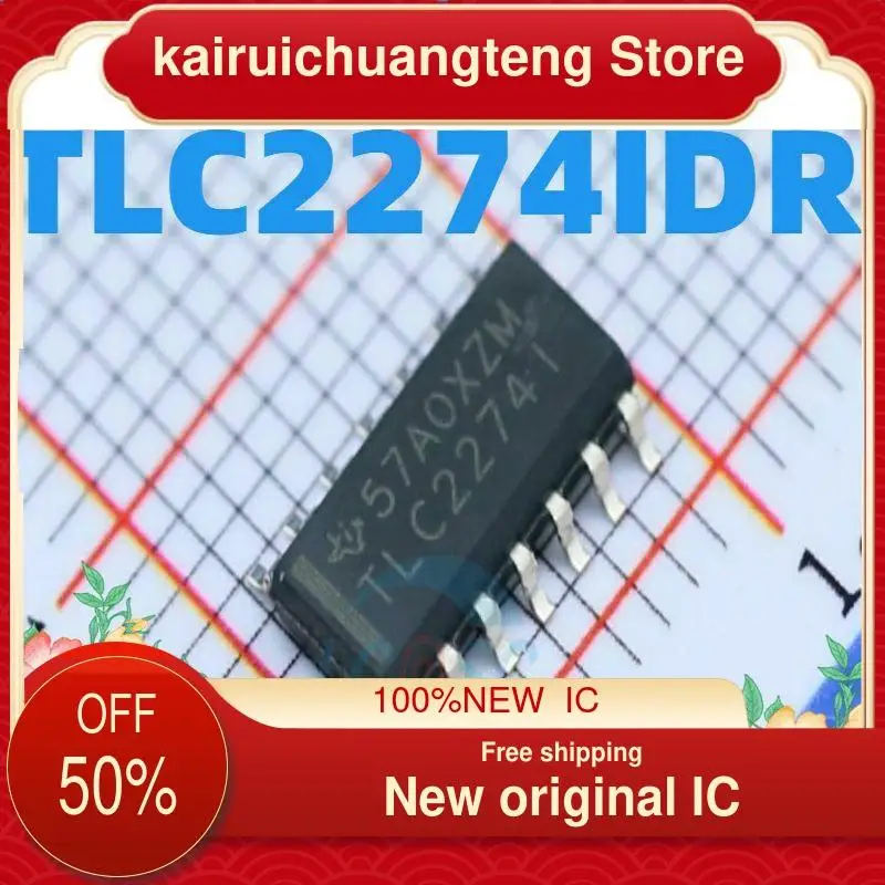 （1PCS） TLC2274IDR TLC2274I SOP-14 New original IC