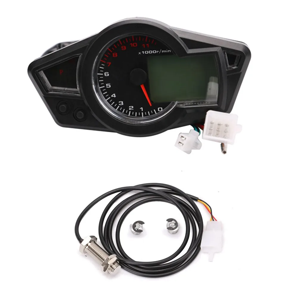 

Motorcycle LCD Digital Speedometer Odometer 14000RPM Speedometer for King Kong PS250 Tachometer