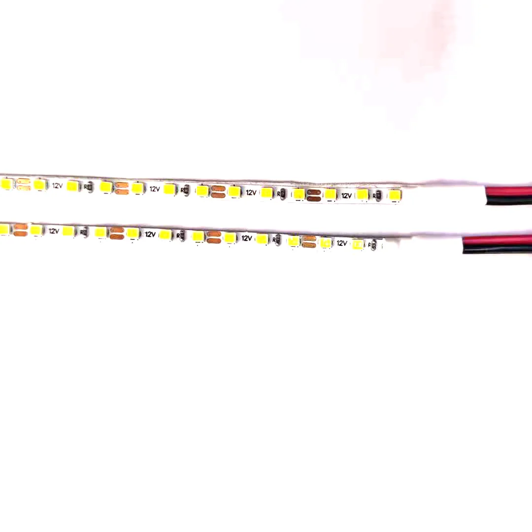 DC12V 3 мм ширина Светодиодные ленты светильник не Водонепроницаемый SMD 3020 5 м 840LED