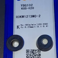 zcc ct rdkw12t3mo 2 ybg102 cnc carbide inserts 10pcsbox