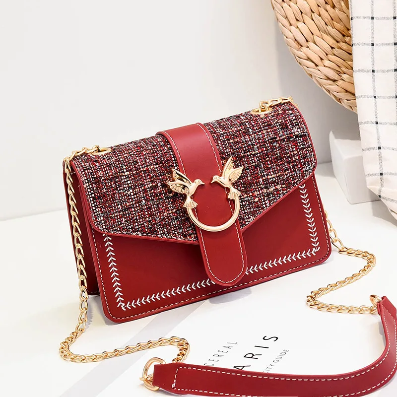 

Luxury Brand Lady Messenger Bag 2021 New Feiyan Bag Personality Trend Small Square Bag Women High Quality Purses Bolsa Feminina