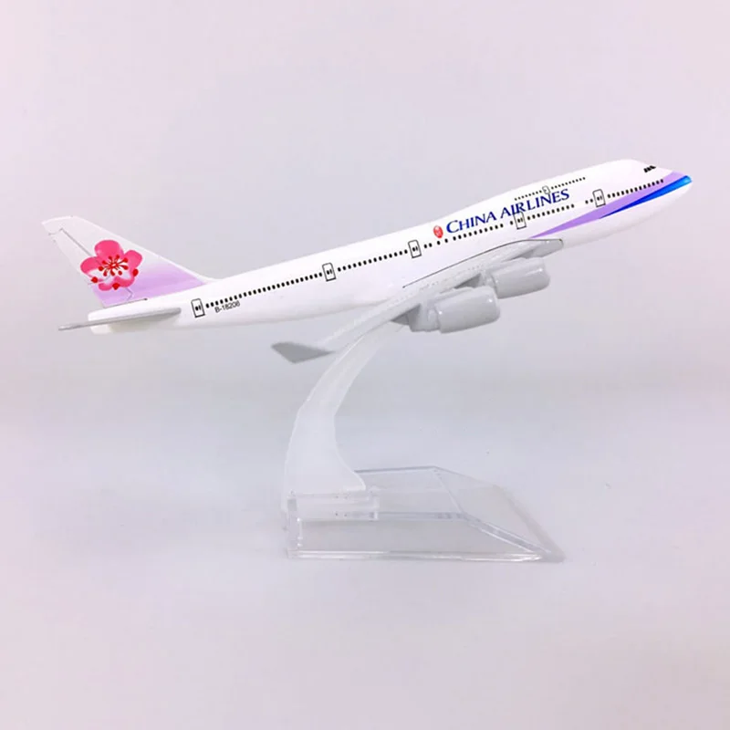 Коллекция 1:400 Boeing B747 400 модель китайские авиалинии с базой Airbus 16 см металлический
