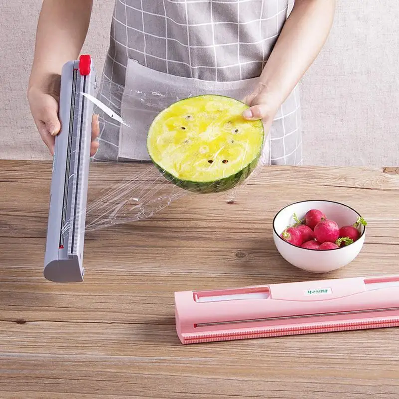 Диспенсер для упаковки пищевых продуктов/резак кухонный инструмент оберточная