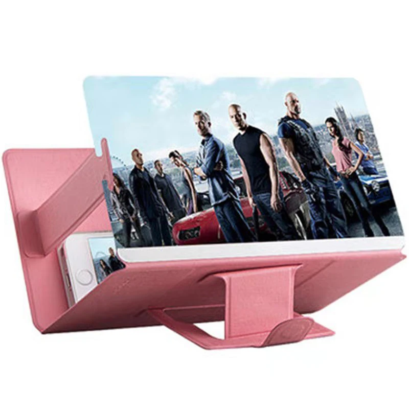 Fiuzd Универсальный мобильный телефон 3D экран HD видео усилитель увеличительное стекло Подставка Кронштейн держатель топ продаж лучшие продажи